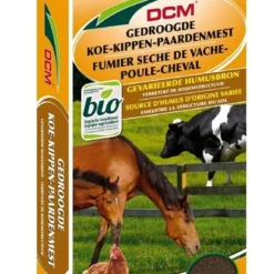 DCM Gedroogde Koe-Kippen-Paardenmest