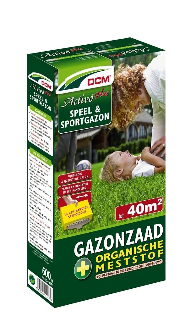 DCM Graszaad Activo Plus (0,6 Kg) 1 DCM Graszaad Activo Plus (0,6 Kg)