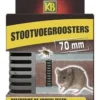 KB Stootvoegrooster RVS 70mm - 10 Stuks