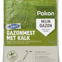 Pokon Gazonmest Met Kalk 3-in-1 250m2