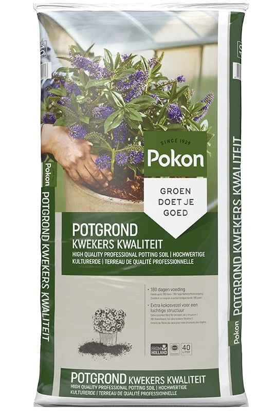 Pokon Potgrond Kwekers Kwaliteit 40L 1 Pokon Potgrond Kwekers Kwaliteit 40L