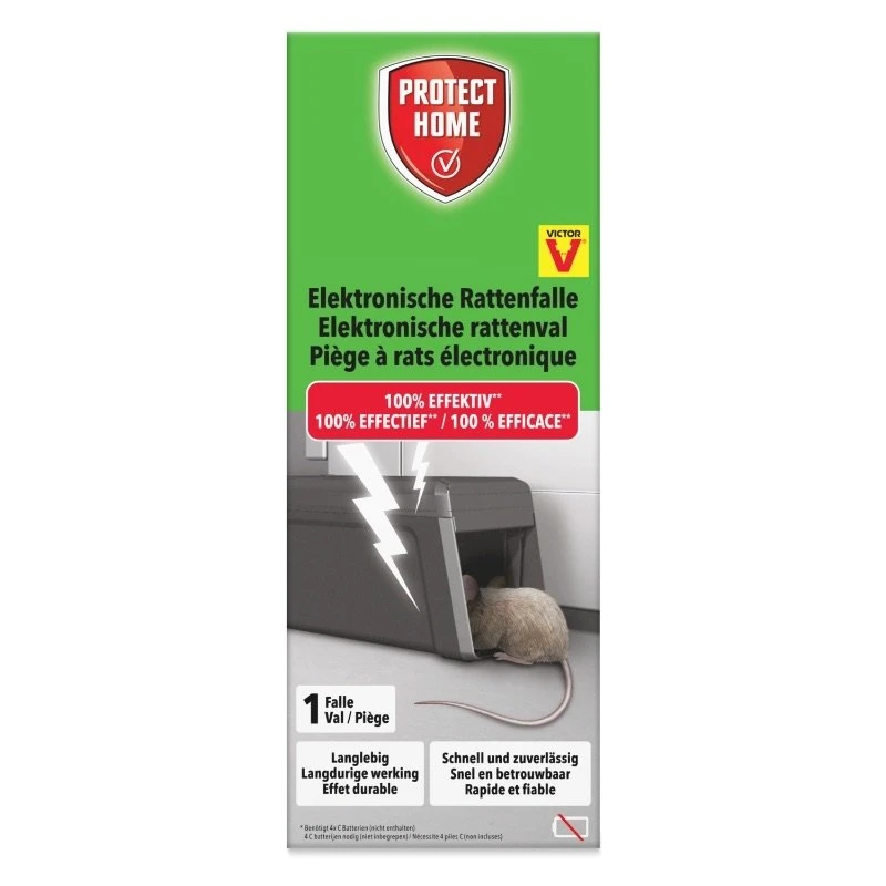 Protect Home Val Ratten Electronisch 1 Stuk 1 Protect Home Val Ratten Electronisch 1 Stuk